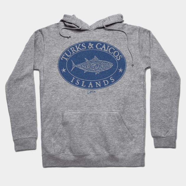 Turks & Caicos Islands Bluefin Tuna Hoodie by jcombs